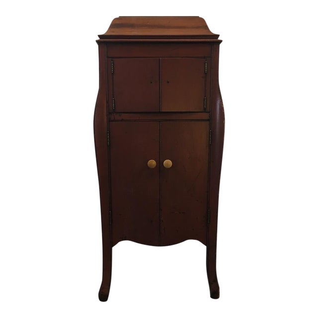1915 Victrola Record Player Cabinet | Chairish