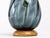 Mid 20th Century Blenko Smoky Blue Glass Bottle Lamp For Sale - Image 5 of 9