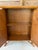 Brown Vintage Coastal Faux Bamboo Cabinet by Palecek With Pineapple Motif Doors For Sale - Image 8 of 12