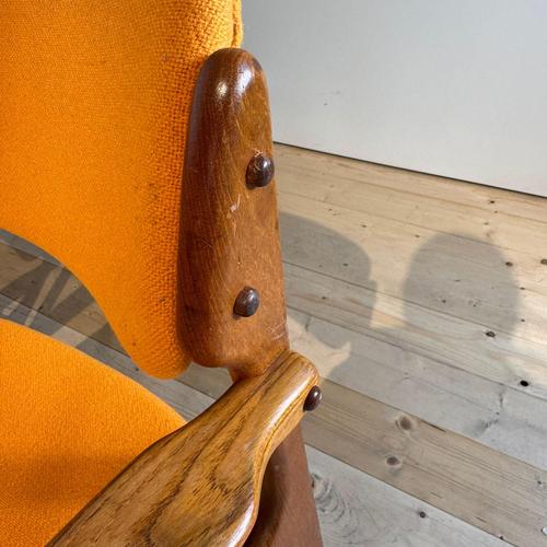 Vintage Armchairs by Erik Buch, 1960s, Set of 6 For Sale - Image 6 of 8