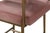 Astrid Blush Velvet Counter Stool For Sale - Image 10 of 12