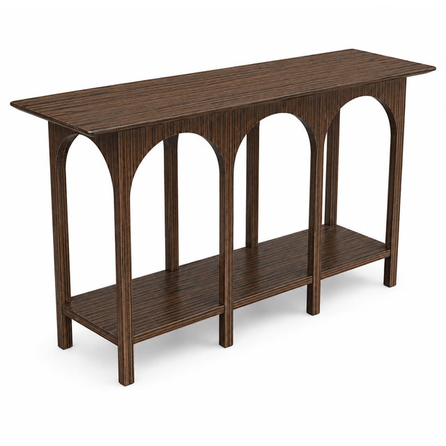 1980s Modern Mid Century Style Console For Sale - Image 5 of 7
