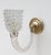 1950s Art Deco Wall Light in Murano Rostrato Glass by Barovier E Toso - Set of 2 For Sale - Image 4 of 12