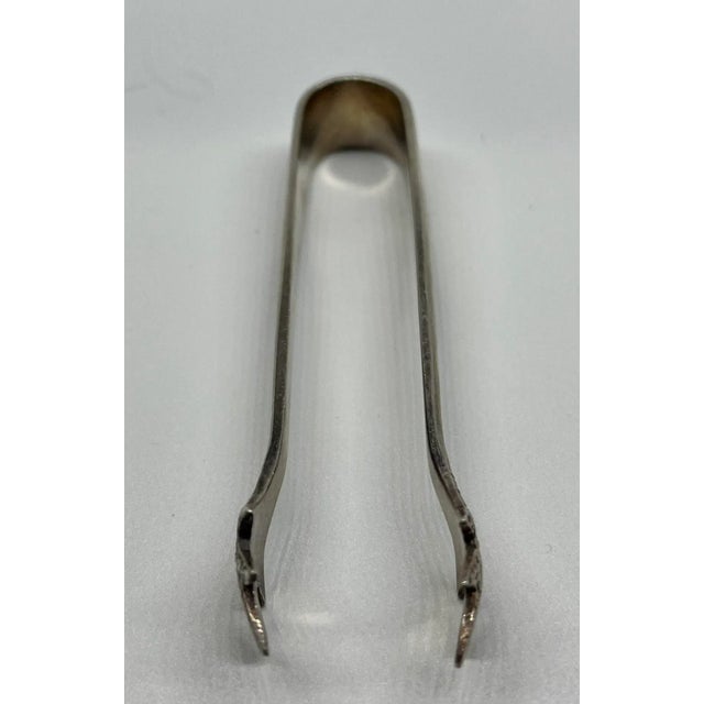 Metal Vintage Silver Plate Sheffield Bird Talon Sugar Nips/Tongs From England - Circa 1940 For Sale - Image 7 of 11