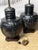 Mid 19th Century Antique Chinese Tea Canister Tole Lamps - a Pair For Sale - Image 5 of 12