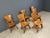 Rustic Dutch Oak Dining Chairs, 1960s, Set of 6 For Sale - Image 11 of 13