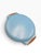 Vintage MCM Georges Briard Large Blue & Purple Fruit Curved Glass Tray W/ Wood Handles For Sale - Image 10 of 10