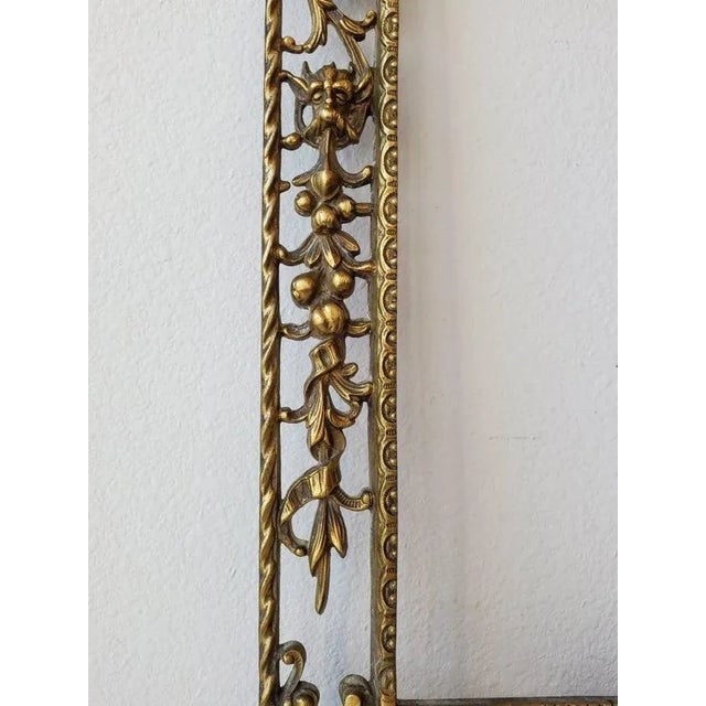 Metal 19th Century Spanish Gilt Bronze Picture Frame For Sale - Image 7 of 11