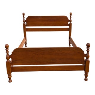 Vintage Full Size Cannonball Poster Bedframe For Sale