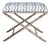 Lauderdale Nickel Bamboo Leg Bench, Mozzi For Sale