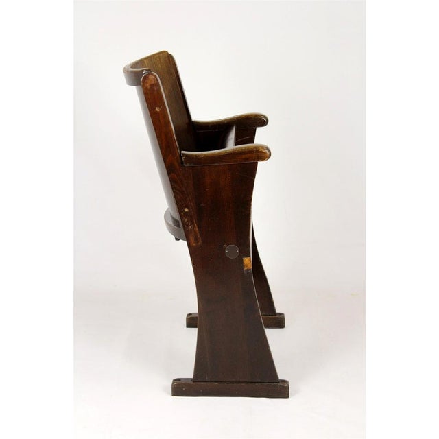 Vintage Cinema Chair, 1940s For Sale - Image 10 of 11