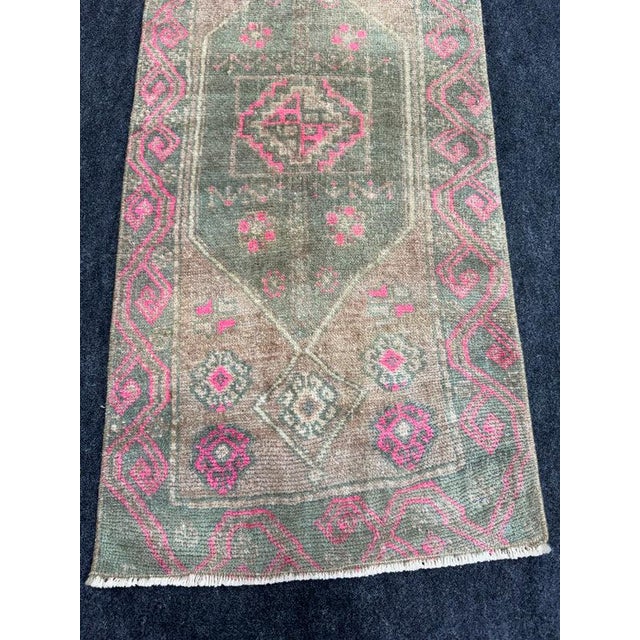 Contemporary Turkish Yastik Rug 1'5" x 3'1" For Sale - Image 3 of 5