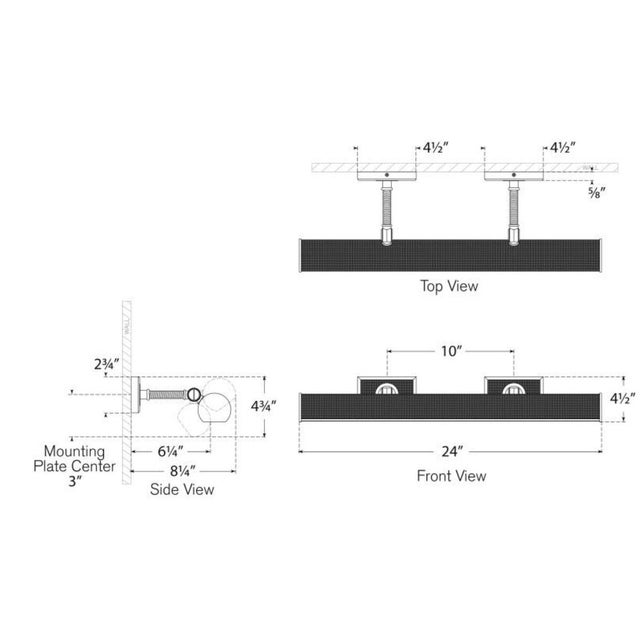 Wood Chapman & Myers for Visual Comfort Signature Halwell 24" Picture Light in Bronze and Natural Woven Rattan For Sale - Image 7 of 9