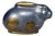 Vintage Asian Pewter & Brass Figural Rabbit Storage Box For Sale