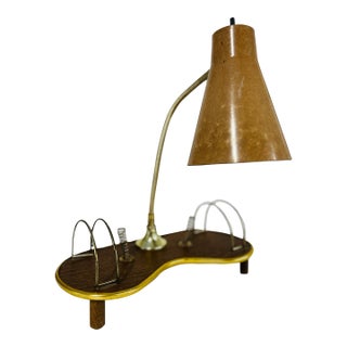 1950s Mid-Century ModernModern Table Lamp and Pen Holders For Sale