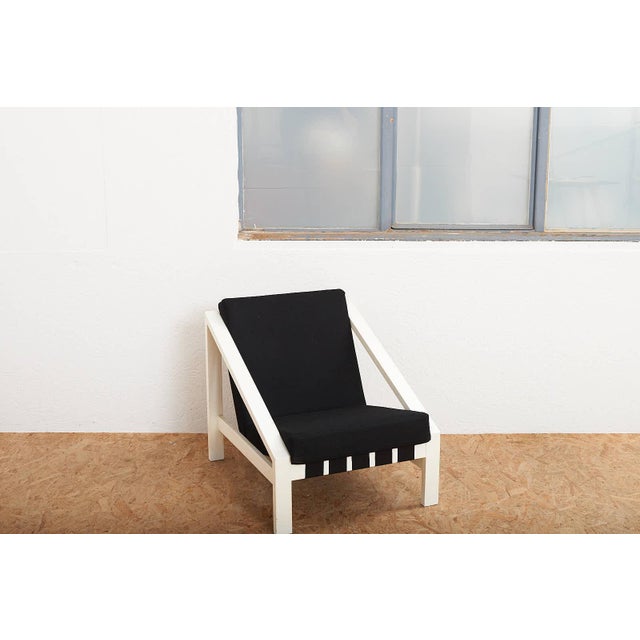 Armchair in Wood Frame by Benedikt Rohner, 1958 For Sale - Image 9 of 10