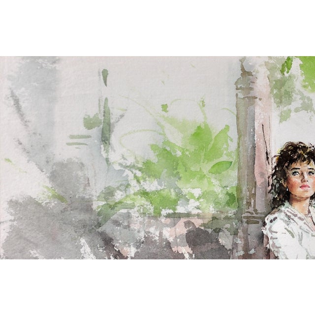 Gordon King, Fond Memories, Original Watercolour, 20th Century For Sale - Image 6 of 18