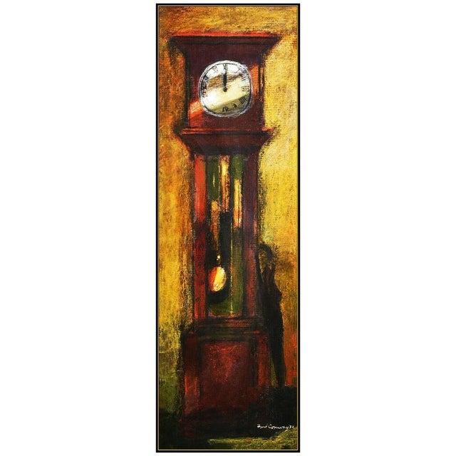 Abstract Mid 20th Century The Grandfather Clock, Frederick Conway For Sale - Image 3 of 5