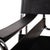 Bauhaus Wassily Chair Leather Armchair in Black by Marcel Breuer for Knoll Inc. For Sale - Image 5 of 12