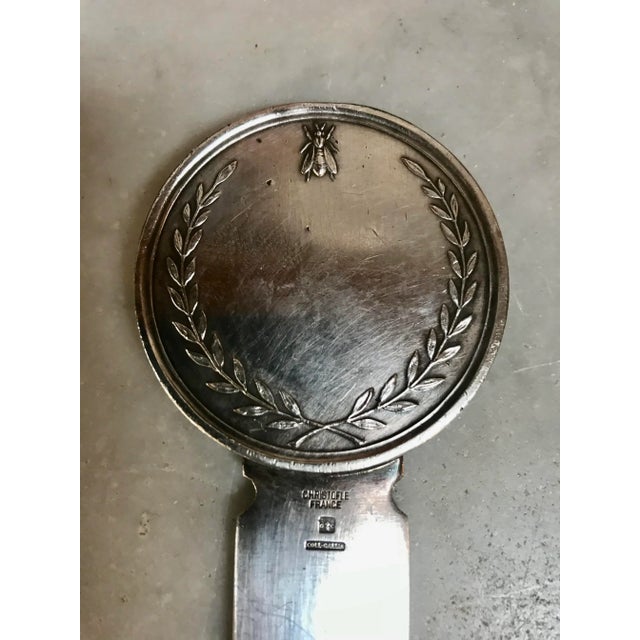 1970s French Christofle Silvered Napoleon Empereur Letter Opener For Sale In Los Angeles - Image 6 of 10