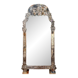 20th Century Venetian Etched Glass Mirror