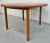 Brown Mid-Century Danish Modern Teak Dining Table For Sale - Image 8 of 8