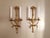 Vintage Pair of Friedman Brothers New York Louis XVI Style Gilt Gesso Wall Sconces For Sale - Image 17 of 18