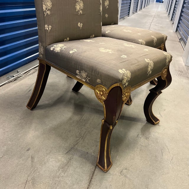 Taupe Rose Tarlow Melrose House Puccini Slipper Chairs- A Pair For Sale - Image 8 of 12