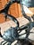 San Pacific International Table Top Brass & Marble Fighting Blue Crab Sculpture For Sale - Image 9 of 11