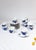 1980s Danish Porcelain Blå Blomst Mocha Cup Set from Royal Copenhagen, 1980s, Set of 20 For Sale - Image 5 of 11