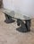 1970s Vintage Bronze Sculptural Horses and Glass Top Coffee Table For Sale - Image 5 of 12