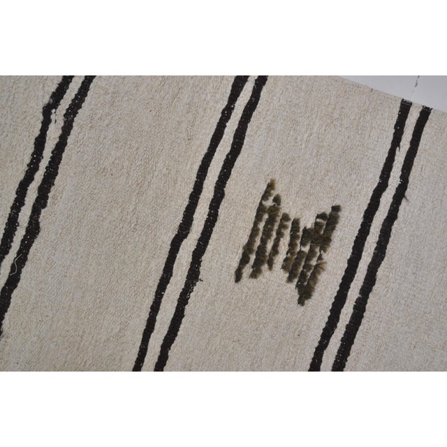 1950s Turkish Hemp Kilim Runner Rug For Sale In Phoenix - Image 6 of 10