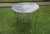 Mid-Century Modern Painted Garden Patio Table, 1960s For Sale - Image 10 of 10
