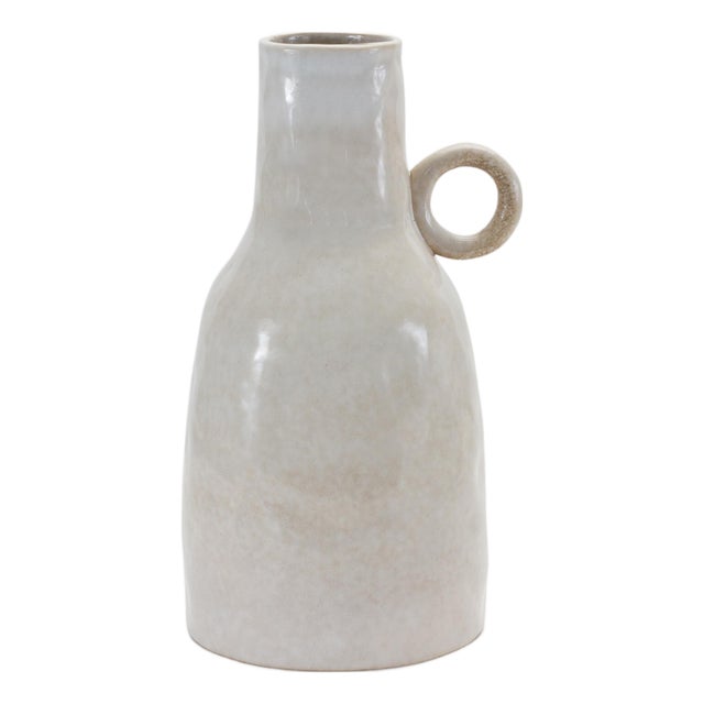 Ceramic Jug Vase 11.25"H For Sale