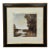 Trowbridge Framed River Landscape Print – Black & Gold Frame, 2001 For Sale
