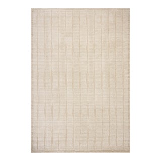 Chris Loves Julia x Loloi Calvin Ivory / Oatmeal 2'-7" x 10'-0" Runner Rug For Sale