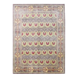 Handwoven Arts and Crafts Style Area Rug 8’10” X 11’10”