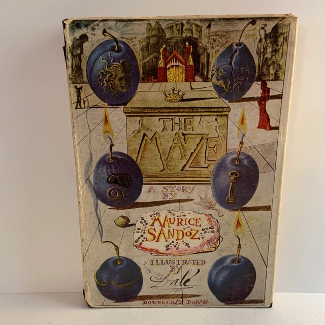 1945 The Maze Maurice Sandoz Salvador Dali Book For Sale - Image 13 of 13