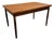 Danish Modern Teak Dining Table With Hidden Extension Leaves, Circa 1960s For Sale