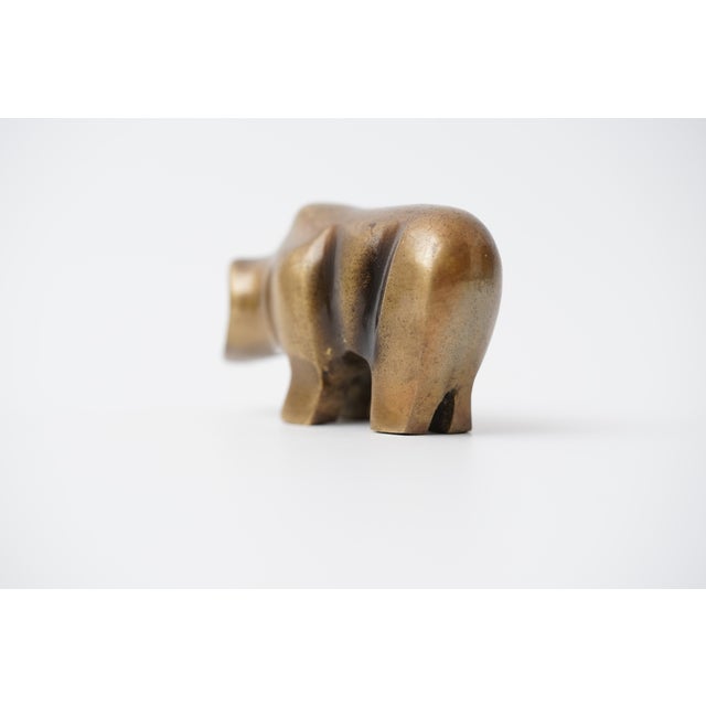Metal Bull and Bear Stock Exchange Bronze According to Reinhard Dachlauer, 1980s, Set of 2 For Sale - Image 7 of 13
