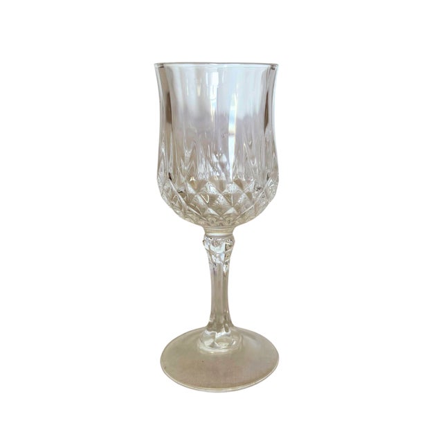 Longchamp Crystal Glasses by Cristal d'Arques, 1970, Set of 24 For Sale - Image 4 of 8