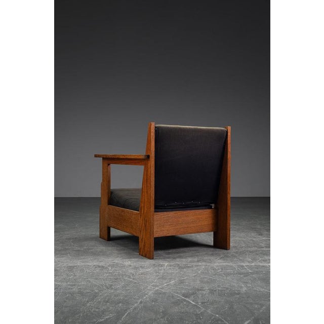 Vintage Hague School Lounge Chair, 1920s For Sale - Image 9 of 15
