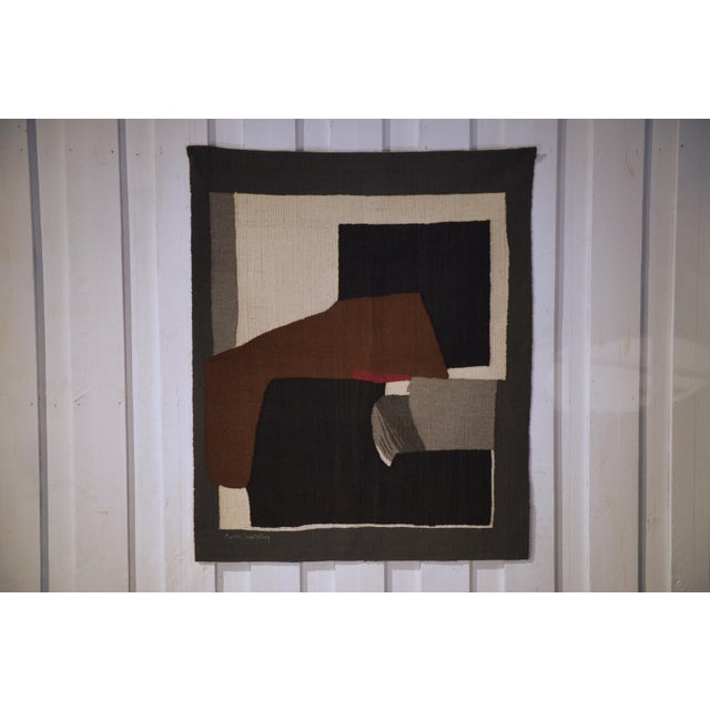 Tapestry by Pierre Chevalley for Suzy Langlois, 1970s For Sale - Image 12 of 12