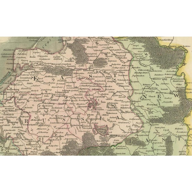 Prussian Dominions Map by John Pinkerton, 1818 For Sale - Image 4 of 6