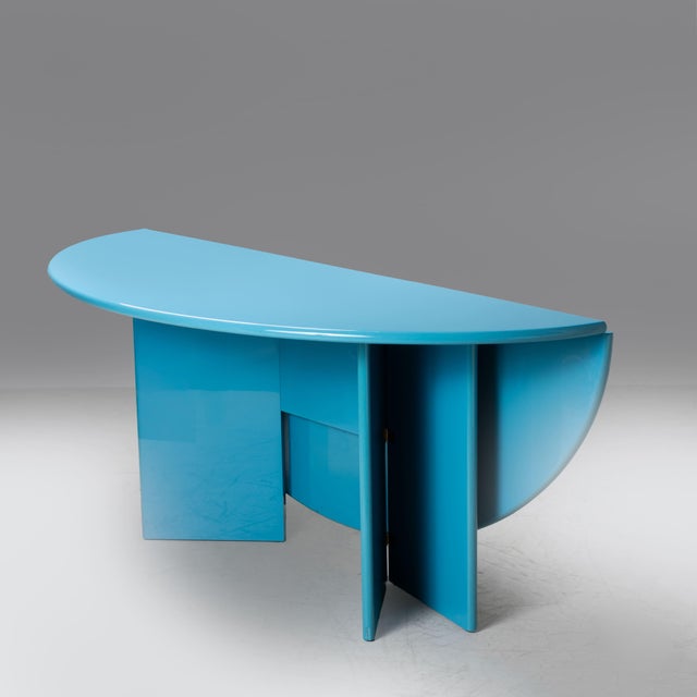 Light Blue Antella Table by Kazuhide Takahama for Studio Simon Gavina, 1975 For Sale - Image 3 of 18