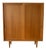 Danish Oak Wardrobe with Sliding Doors from Hundevad, 1960s For Sale