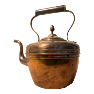 Mid 19th Century Large Copper Kettle