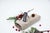 Enameled Silver Thermometer with Engraved Cut-Out Stand For Sale - Image 5 of 5