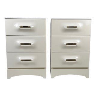 Vintage Chest of Drawers by Marc Held for Prisunic, 1970s, Set of 2 For Sale