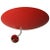 Not Yet Made - Made To Order Pierre Disderot Model #2059 Large Perforated Wall Lamp in Red and Chrome For Sale - Image 5 of 5
